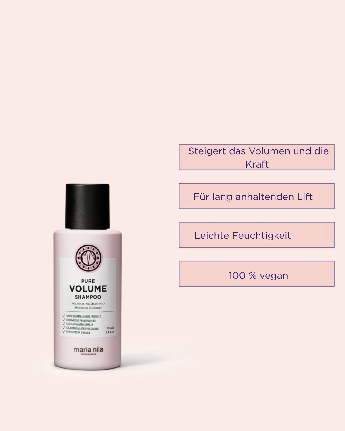 Pure Volume Shampoo 100ml