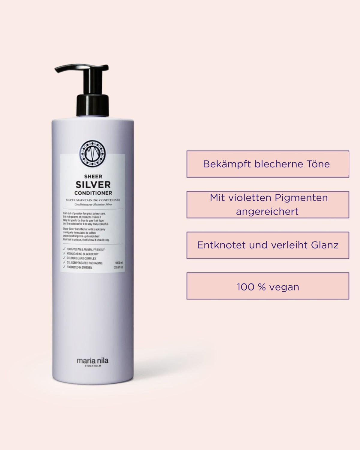 Sheer Silver Conditioner 1000ml